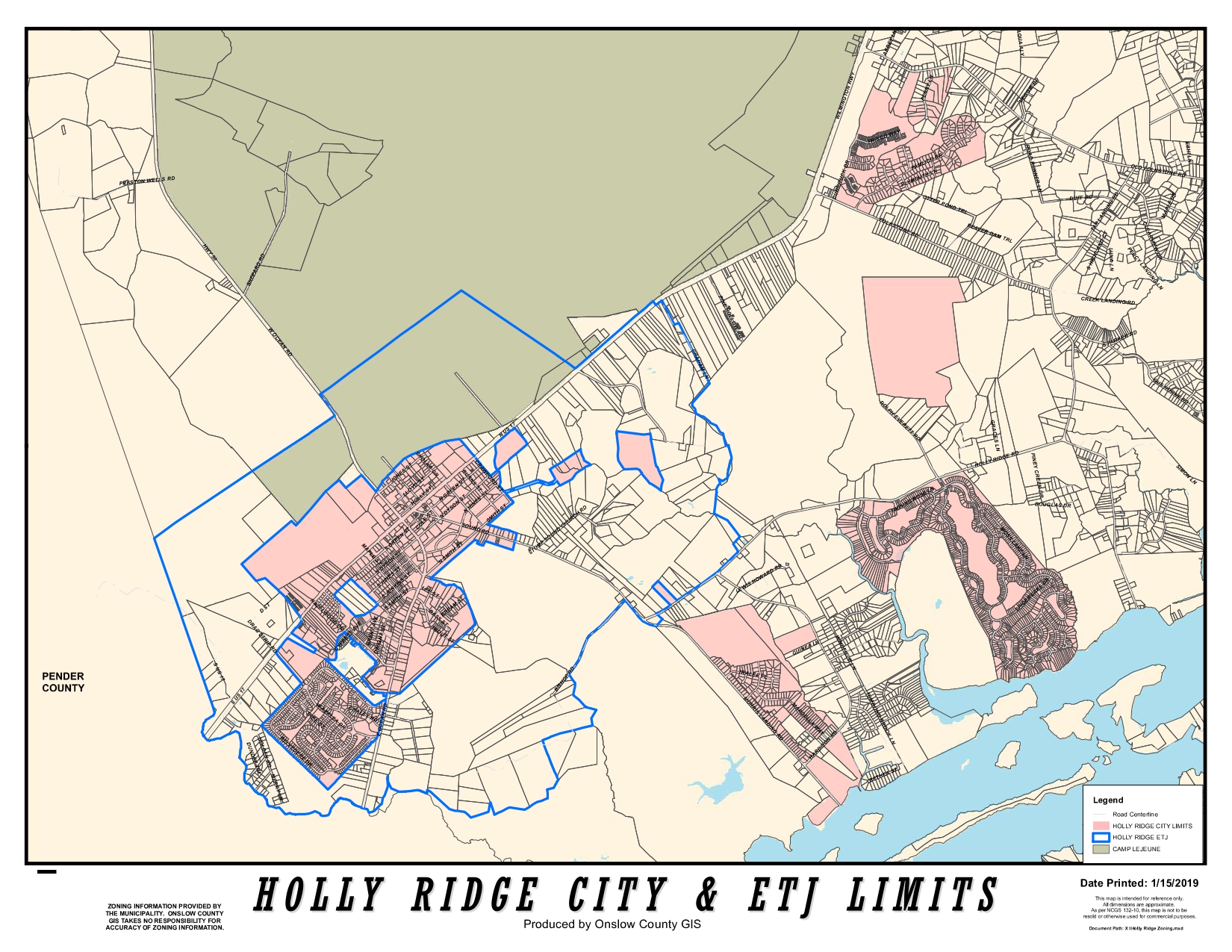 Planning Zoning Map